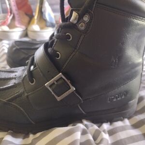 Polo by Ralph Lauren Black Kids Boots